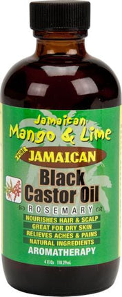 Jamaican Mango & Lime Black Castor Oil Rosemary 4 oz