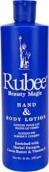 Rubee Hand & Body Lotion 16 oz