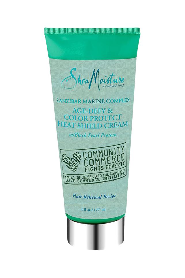 Shea Moisture Zanzibar Marine Complex Age Defy and Color Protect Heat Shield Cream 177 ml