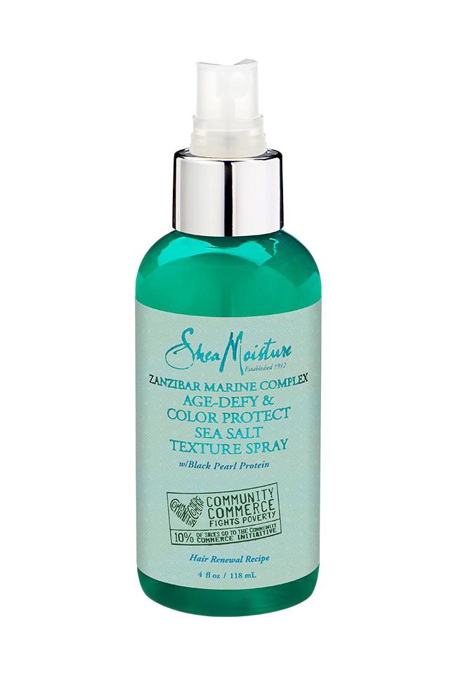 Shea Moisture Zanzibar Marine Complex Age-Defy & Color Protect Sea Salt Texture Spray 118 ml