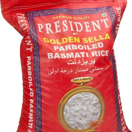 Rice Basmati Parboiled President 20 kg