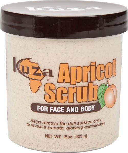 Kuza Apricot Face And Body Scrub 15 oz