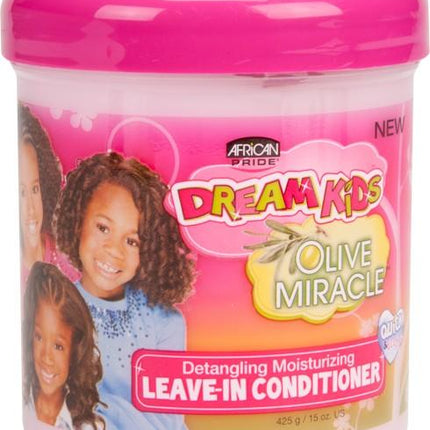 African Pride Dream Kids Leave In Curly Deep Conditoner 15 oz