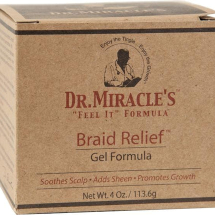 Dr. Miracle Braid Relief Gel Formula 4 oz