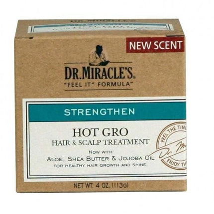 Dr. Miracle Hot Gro Hair Scalp Treatment Conditioner Super 4 oz