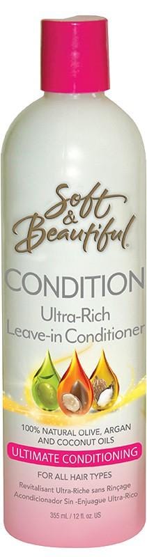 Soft & Beautiful Condition Ultra Rich Leave-in Conditioner 355 ml