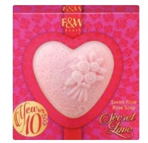 Fair and White Secret Love Rose Soap 150 g