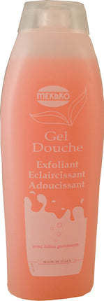 Mekako Gel Douche Exfoliant Eclaircissant 600 ml