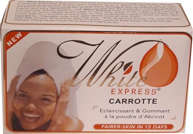 White Express Carotte Eclaircissant Gommant Soap 150 ml