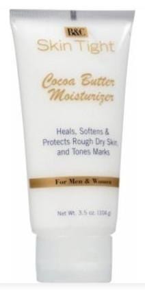 B&C Skin Tight Cocoa Butter Moisturizer 104 g