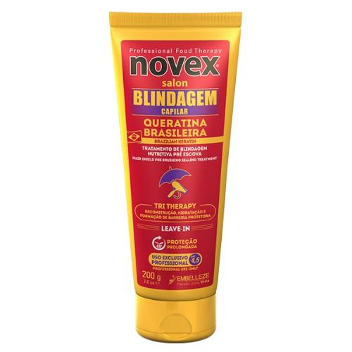 Nover  Salon Blindagem Capilar Queratin Braziliera 200 g