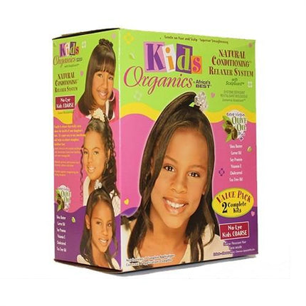 Africa's Best Kids Organics Kit Value Pack Super (Coarse) 2 Complete Kits