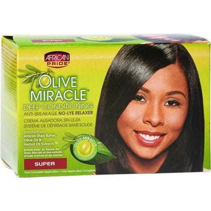 African Pride No Lye Relaxer Kit Super