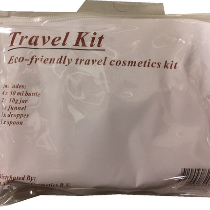 Eco-frindely Travel Cosmetics Kit 9 pcs