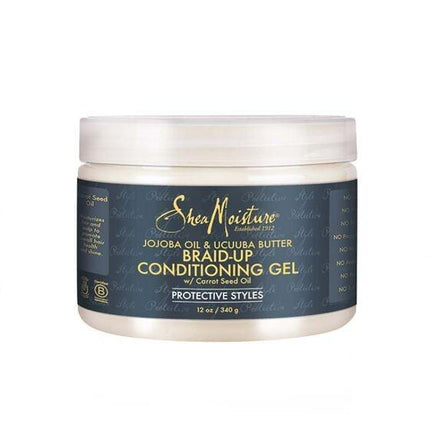 SHEA MOISTURE JOJOBA OIL & UCUUBA BUTTER BRAID-UP CONDITIONING GEL 340 G