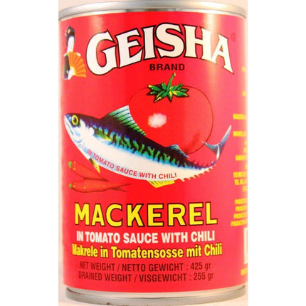 GEISHA MACKEREL IN CHILISAUCE 425 G