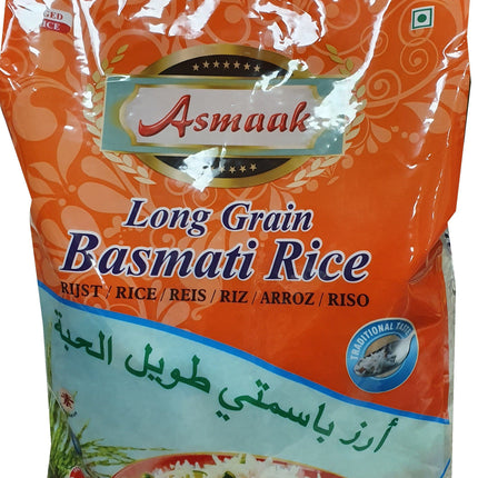 Asmaak Long Grain Basmati Rice 5 kg