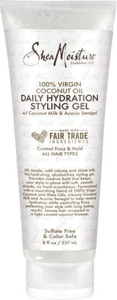 Shea Moisture Virgin Coconut Oil Daily Hydration Styling Gel 237 ml