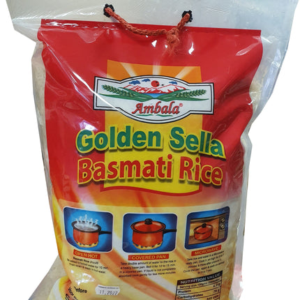 Ambala Golden Sella Basmati Rice 5 kg