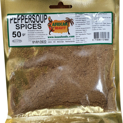 Peppersoup Spices 50 g