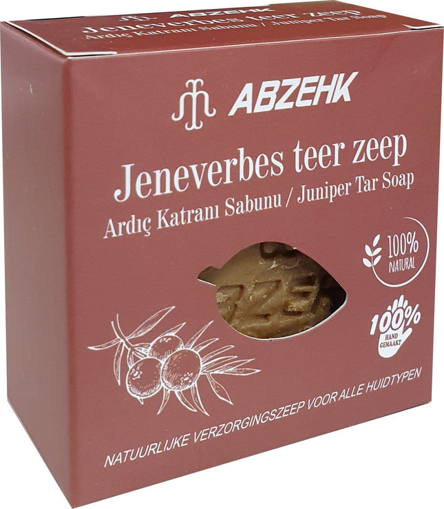 ABZEHK Jeneverbes Teer Zeep Juniper Tar Soap 150g