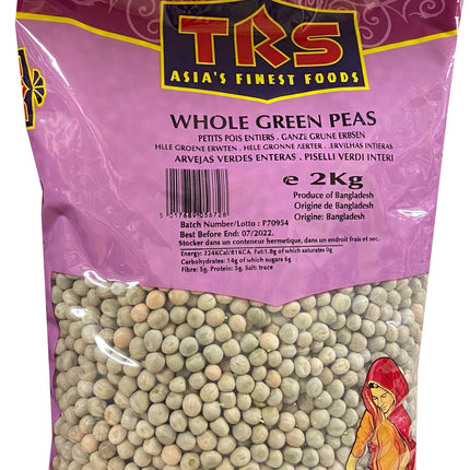 TRS Whole Green Peas 2 kg