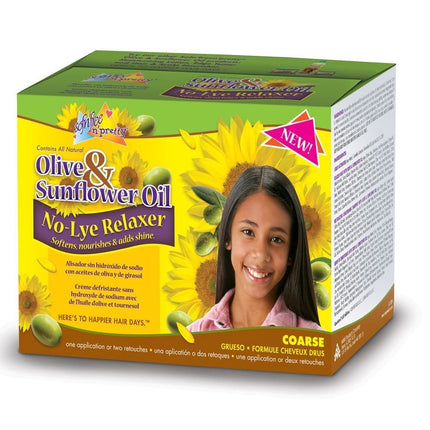 Sofn'Free N'Pretty Olive & Sunflower Relaxer Kit super