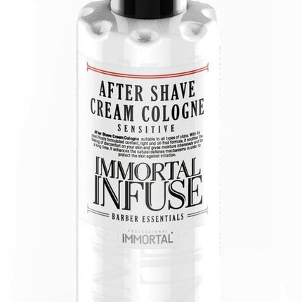 IMMORTAL INFUSE After Shave Cream Cologne Sensitive 400ml