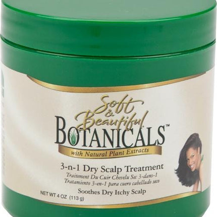 Soft & Beautiful Botanical 3-N-1 Dry Scalp Treatment 4 oz