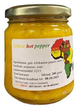 Afro Fruit Yellow Hot Pepper 200 g