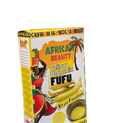 African Beauty Yellow Plantain Fufu 680 g - Africa Products Shop