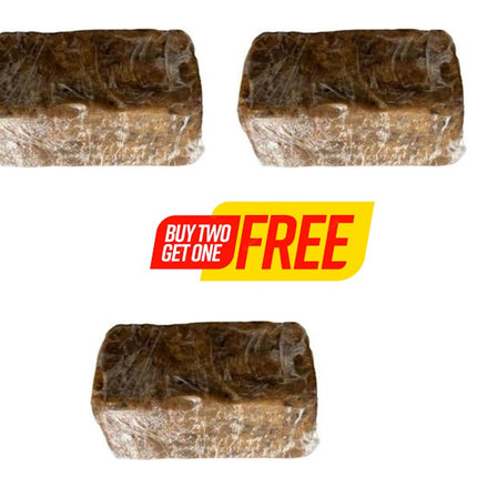 African Black Soap Ghana 2 Stuks 175 ml + One free - Africa Products Shop