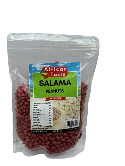 African Taste Salama Bio Peanuts Uganda 500g