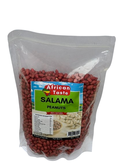 African Taste Salama Bio Peanuts Uganda 1kg