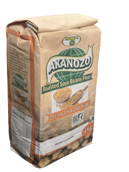 Akanozo Roasted Soya Beans Flour Rwanda 1 kg