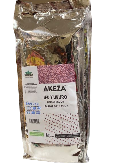 Akeza Millet Flour Rwanda 1 kg - Africa Products Shop