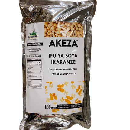 Akeza Roasted Soyabean Flour 1 kg - Africa Products Shop