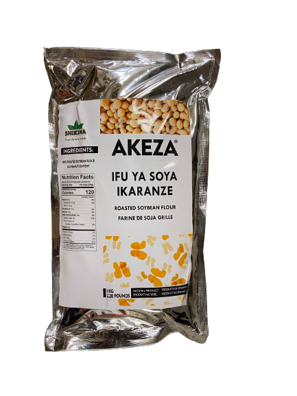 Akeza Roasted Soyabean Flour 1 kg - Africa Products Shop