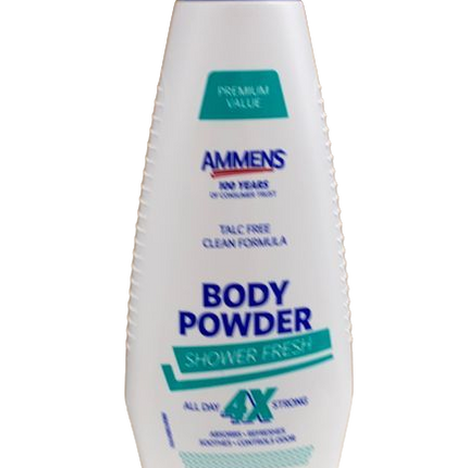 Ammens Body Powder Shower Fresh 4 X Strong 311 g - Africa Products Shop