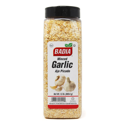 BADIA GARLIC MINCED 680,4 G - Africa Products Shop