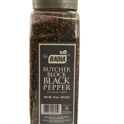 Badia Butcher Block Black Pepper 453,6 g - Africa Products Shop