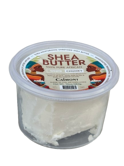 Calmont Pure Shea Butter White Chunky 283 g