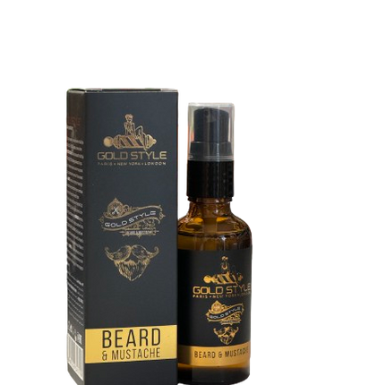 Gold Style Beard and Mustache Care Oil 50 ml - Africa Products Shop