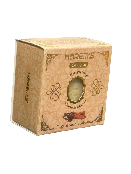 Harem's Collagen Natural Soap Cinnamon and Cloves 150 ml