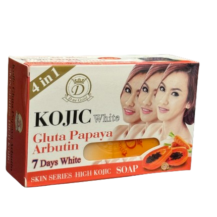 Kojic White Gluta Papaya Arbutin 7 Days White Soap 160 ml