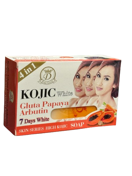 Kojic White Gluta Papaya Arbutin 7 Days White Soap 160 ml