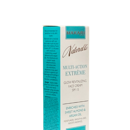 Makari Naturale Multi-Action Extreme Glow Revitalizing Face Cream Sweet Almond SPF15 - Africa Products Shop