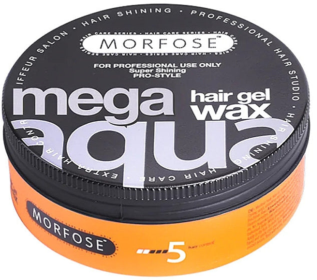 Morfose Mega Aqua Hair Gel Wax 5 150 ml - Africa Products Shop