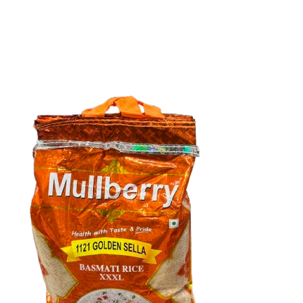 Mullberry 1121 Golden Sella Basmati Rice XXXL 5 KG