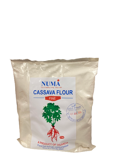 Numa Cassava Flour Uganda 1 kg - Africa Products Shop